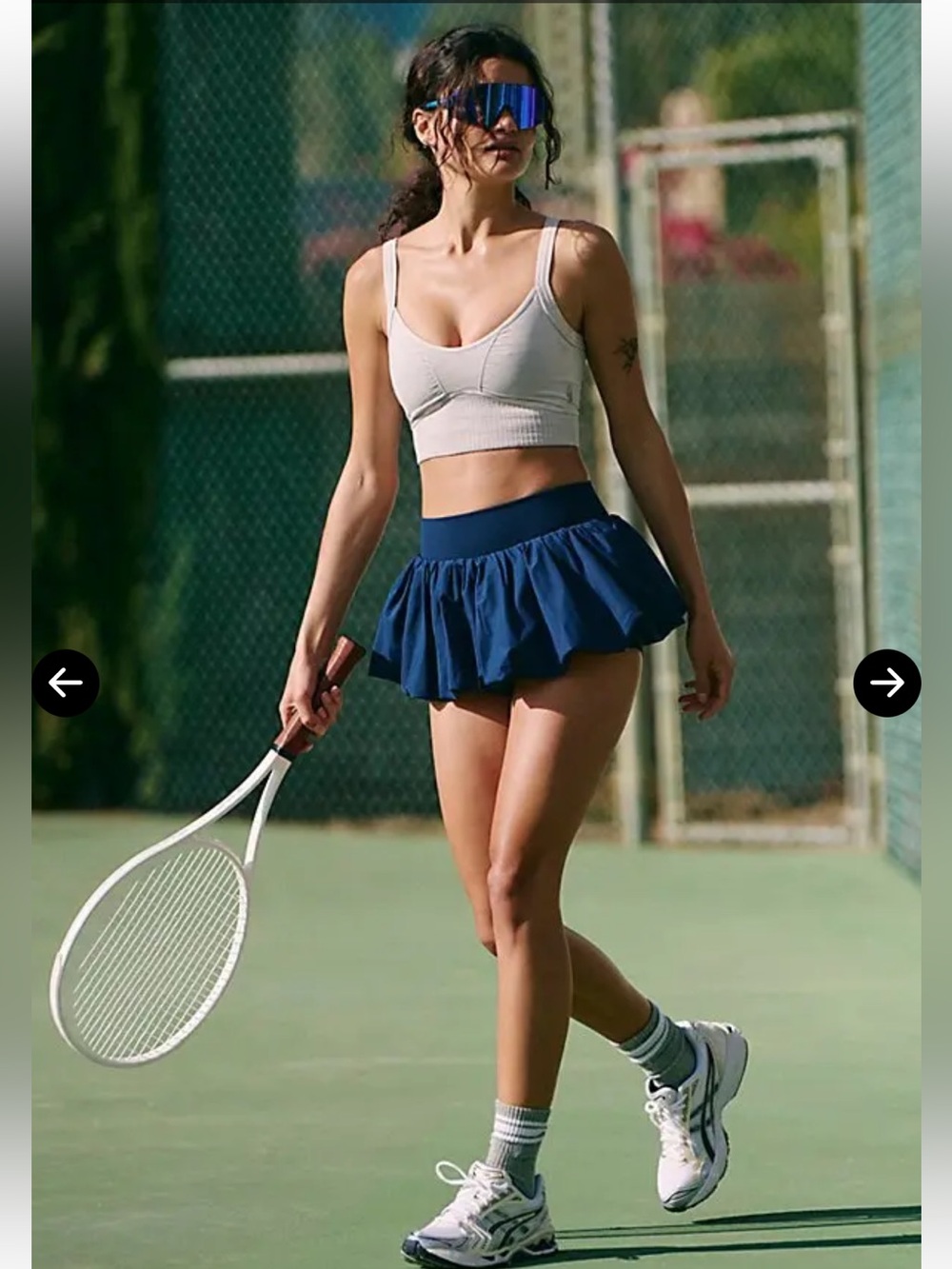 NWOT Free People Movement Dance All Day Bubble Skort sz S - Picture 6 of 7